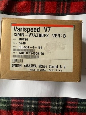 VARISPEED V7 CIMR-V7AZBOP2 VER : B  ''NUEVO''