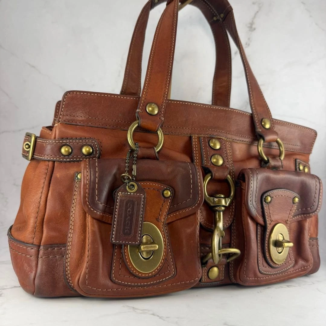25+ Coach Legacy Satchel/Top Handle Bag Brown Bags & Handbags for