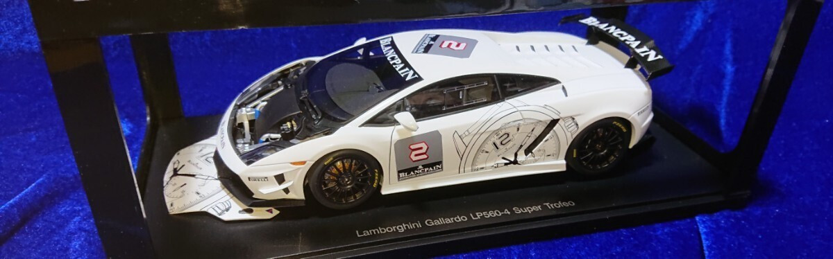 1/18 Autoart Lamborghini Gallardo Super Trofeo Blancpain 2 1/18 Autoart Lamborghini Gallardo Super Trofeo Blancpain 2