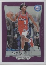 2023-24 Panini Prizm Deca Purple Prizm 17/99 Tyrese Maxey #87 hs9