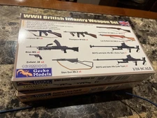 1/16 Gecko #160018 WWII British Infantry Weapons Set