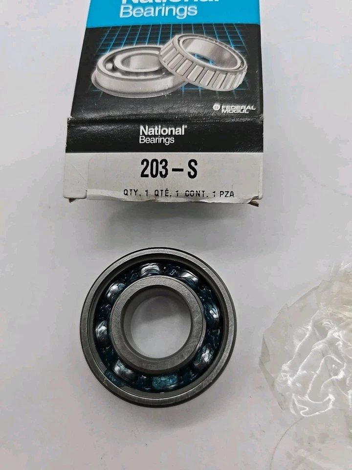 Rodamiento del alternador-generador cojinete de extremo de accionamiento National 203-S Foto 2 de 2