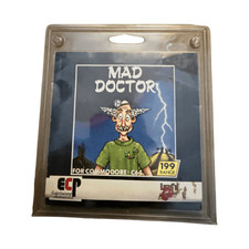 Mad Doctor (Commodore 64) Tape + Box — Tested & Complete C64 Game