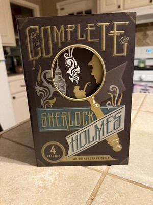The Complete Sherlock Holmes 4 Vol Box Set By Sir Arthur Conan Doyle- Hardcover