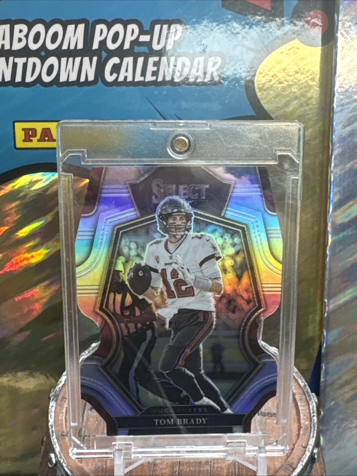 2022 Select NFL Tom Brady Silver Prizm Premier Level Die Cut #192 Buccaners