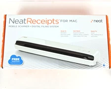 Neat Receipts NM-1000 Mobile Scanner & Digital Filing System (QR)