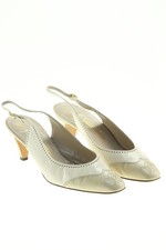 BALLY SUISSE Pumps Vintage Leder 8 = 40.5 Beige-Töne