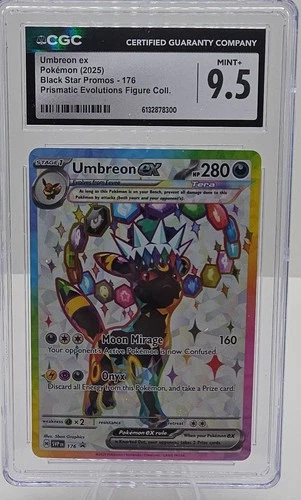 CGC 9.5 Umbreon ex SVP176 Sv: Scarlet & Violet Promo Cards Holo