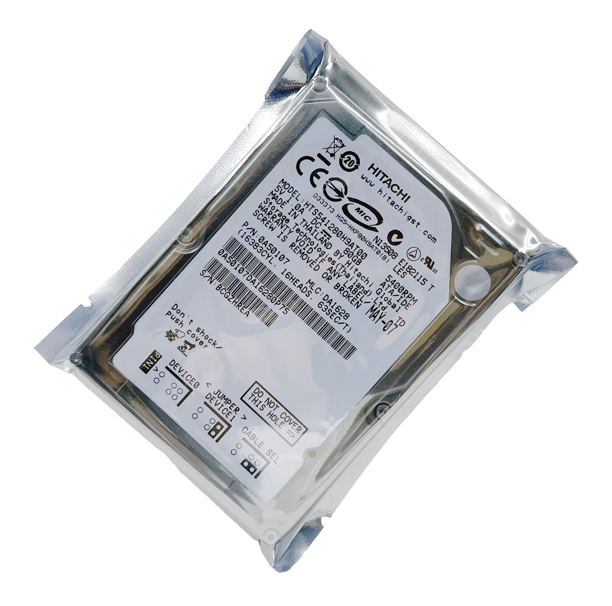 【未開封】HITACHI HTS541680J9AT00 80GB　HDD Preços baixos em Unidades de disco rígido interno Hitachi 80 Gb de
