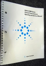 Agilent 8480 Series Coaxial Power Sensors Oper & Service Manual (08481-90173)
