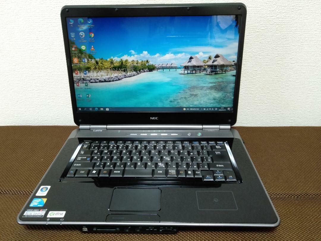 NEC LaVie SSD128GB P8600 Core 2 Duo 4GB Monitor Wide
