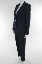 NWT ESCADA Wool 3 Pc Pant Skirt Suit Blazer Coat Jacket