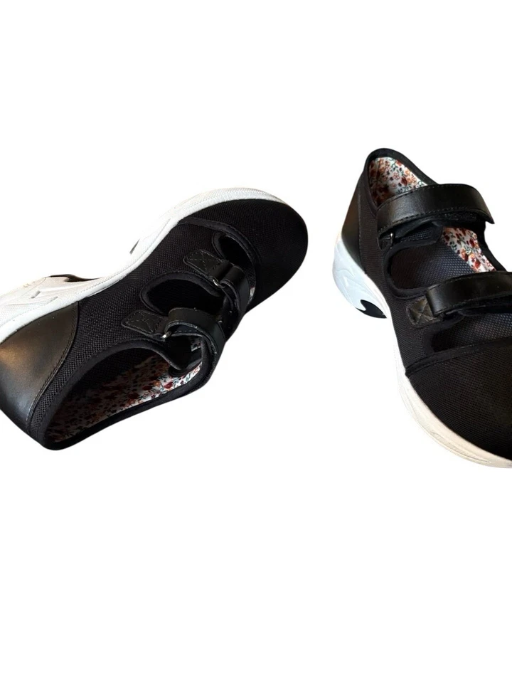Drew Shoes Comfort Womens Solo Black Size 8 WW- Sports Mesh 2 Straps - Image 2 of 4