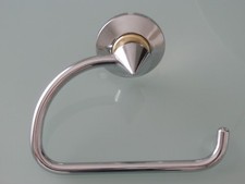 Kohler Toilet Paper Holder Chrome Brass Gold-colored Retro Vintage Modern Design