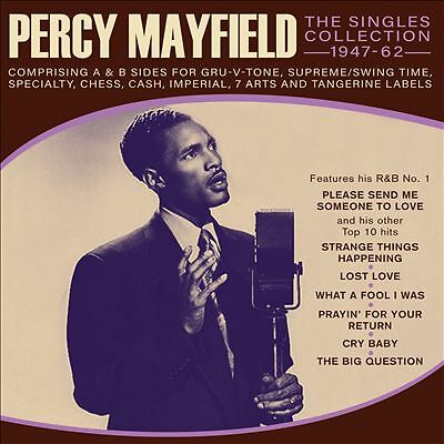 Percy Mayfield The Singles Collection 1947-62 CD New 824046330125