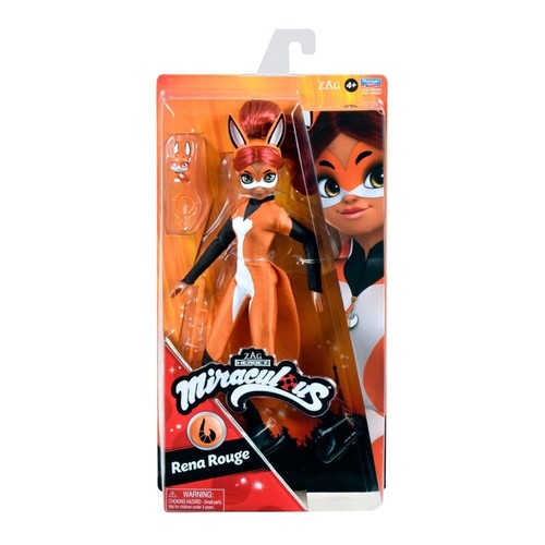 ZAG HEROEZ MIRACULOUS 10.5" FASHION DOLL RENA ROUGE QUEEN BEE BUNNYX DRAGONBUG - Picture 11 of 39