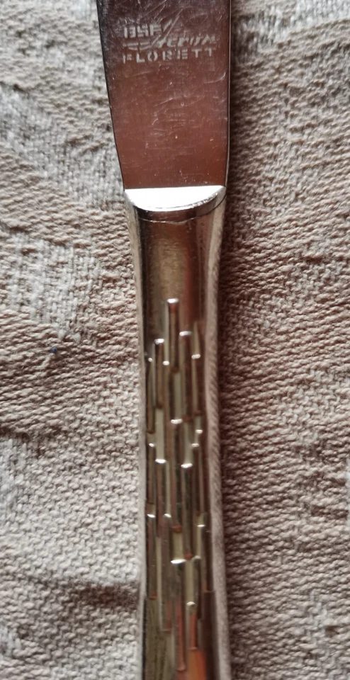 Besteck BSF Nordlicht 90 er Silberauflage, gesamt 31 Teile - Bild 4 von 4