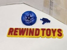 Vintage Teenage Mutant Ninja Turtles Heroes Super Mike Gun Shield Parts TMNT