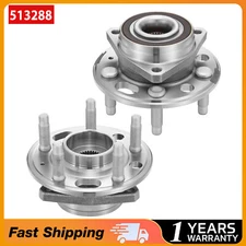 2x Front/Rear Wheel Bearing and Hubs for Chevy Malibu Equinox Impala GMC Terrain