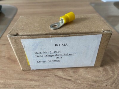 Neu ..... 45 Stck. Ikuma Kabelöse 4-6 mm²  im OVP.