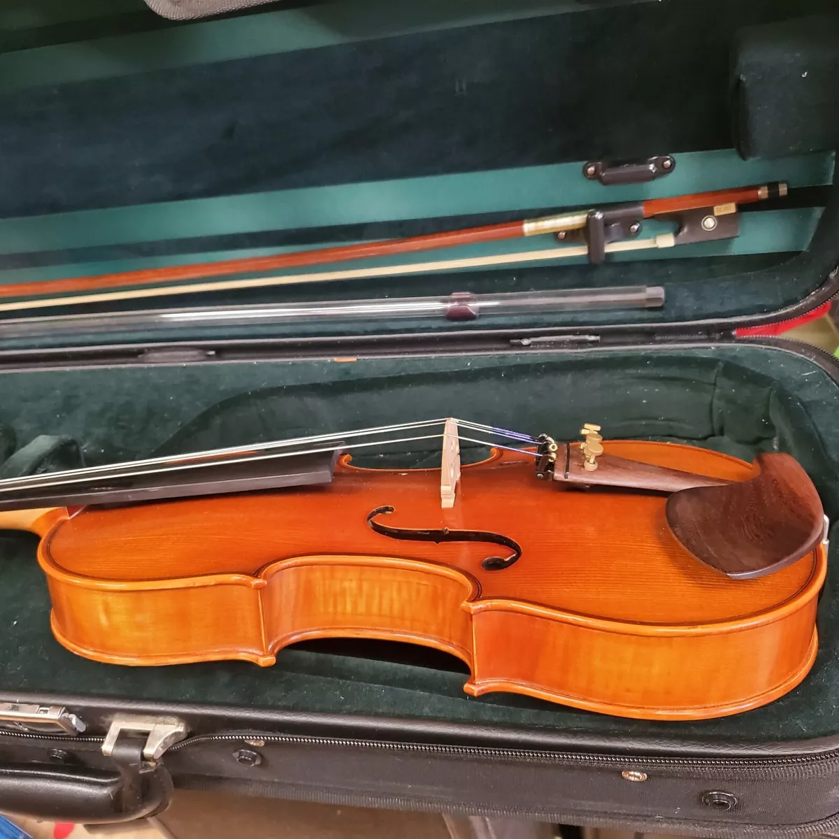 Otto Benjamin ML300 Full Size Violin with bow and Case eBay