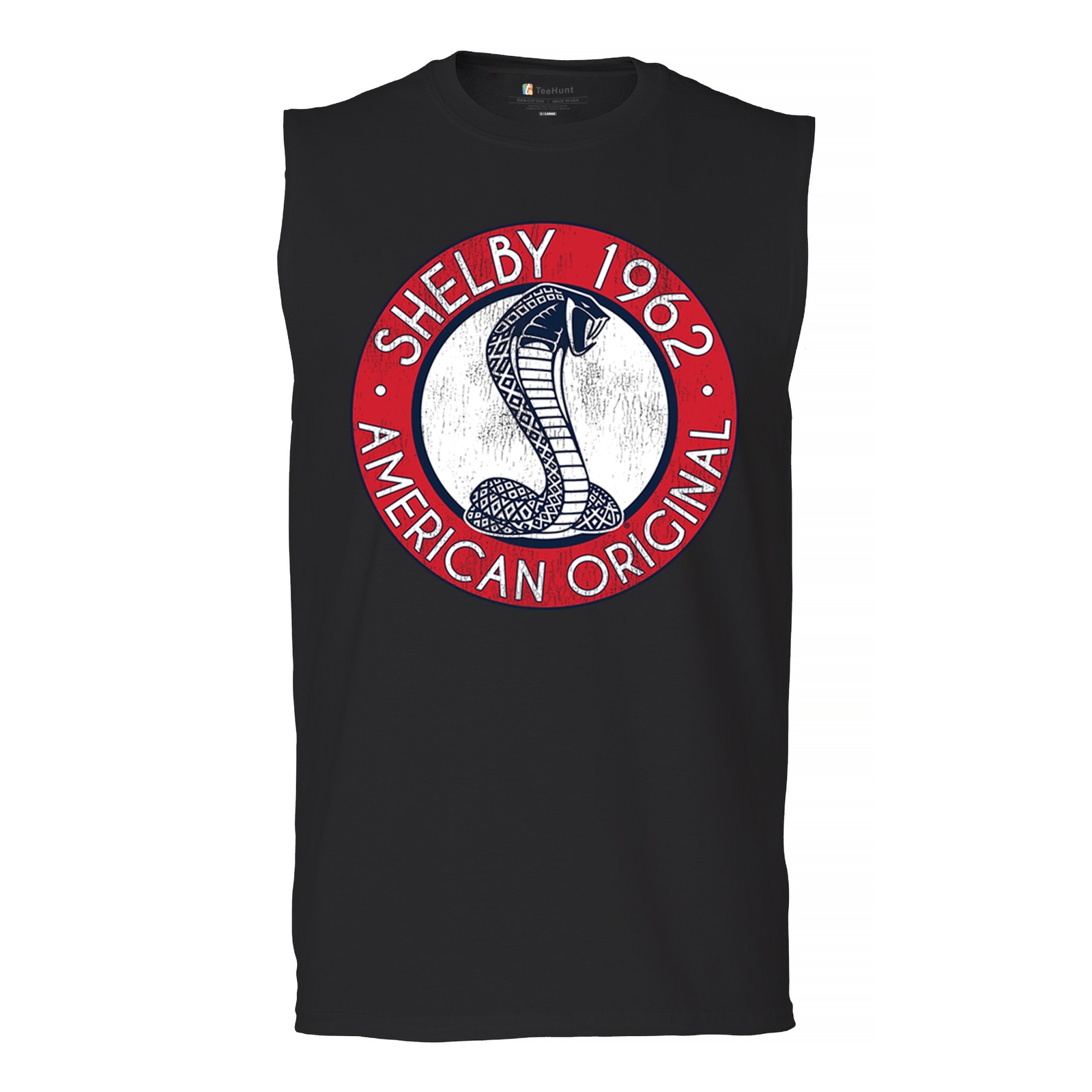 ALTRA 1962 Shelby American Original Muscle Shirt Mustang Cobra GT500 Ford Uomo