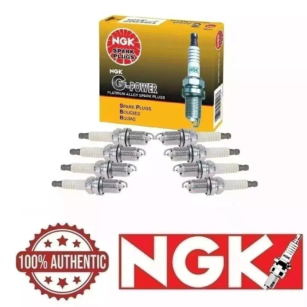 8PCS Genuine 41-110 Platinum Spark Plugs Ac Delco 12621258 For Chevy GMC