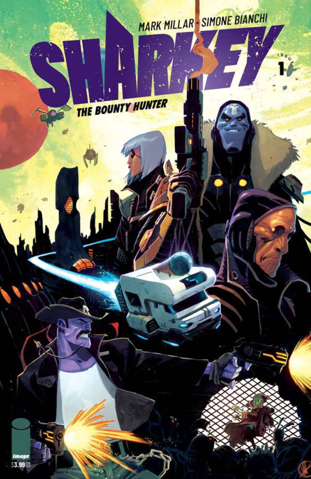 Sharkey Bounty Hunter #1 (Of 6) Cvr D Scalera (Mr)