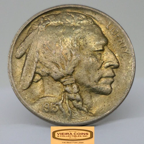 1913 Buffalo Nickel  5 Cents, Uncirculated, Variety 1 - #C25106NQ