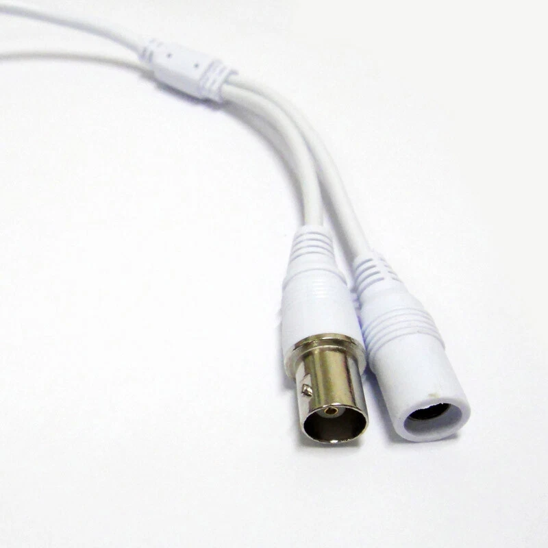 10x Video Power cctv cable BNC 12V Connector Stripped Wire camera end 1.5T 5pin - Image 2 of 4