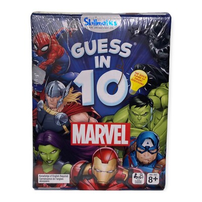 Skillmatics Marvel Card Game Guess in 10 - Educational Gift 8+ *SEALED & BOXED*