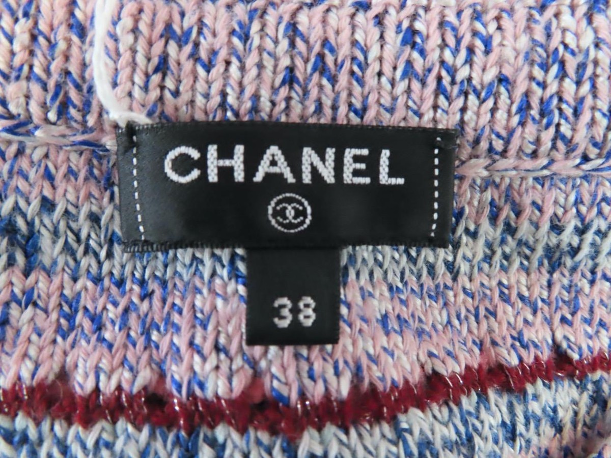 CHANEL ストライプニットセーター CHANEL（ストライプ ・ ニット/セーター）のフリマアイテム一覧