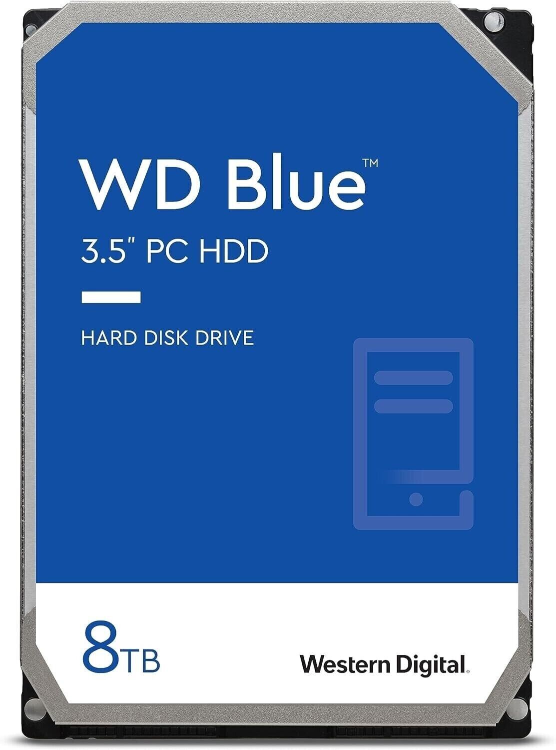 Western Digital Blue 8TB 3.5" SATA Hard Drive Brand New Free Shipping!