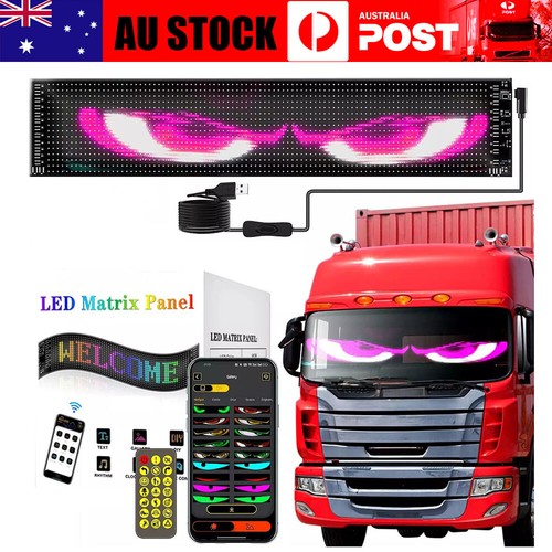 2.8 * 6.8 In Devil Eyes Light For Cars, Colorful Eye Lamp Soft - Foto 5