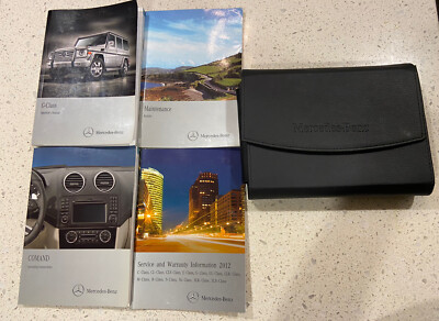 2012 MERCEDES BENZ G550 G55 AMG WAGON OWNERS MANUAL WHOLE COMPLETE