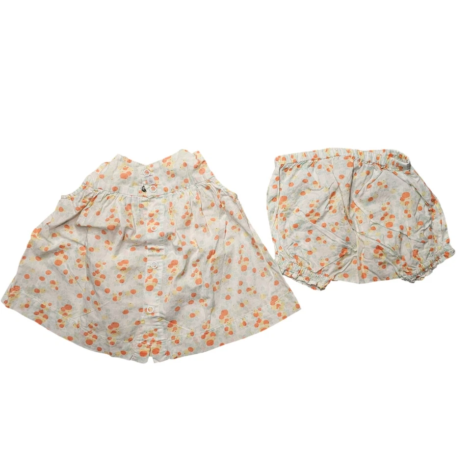 Petit Bateau Bebé Vestido Talla 1M 50 56 Newborn - Imagen 3 de 3