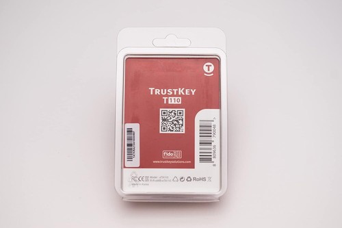 Llave de seguridad FIDO2 U2F llave de acceso autenticación de dos factores (2FA) USB negra - Imagen 7 de 8