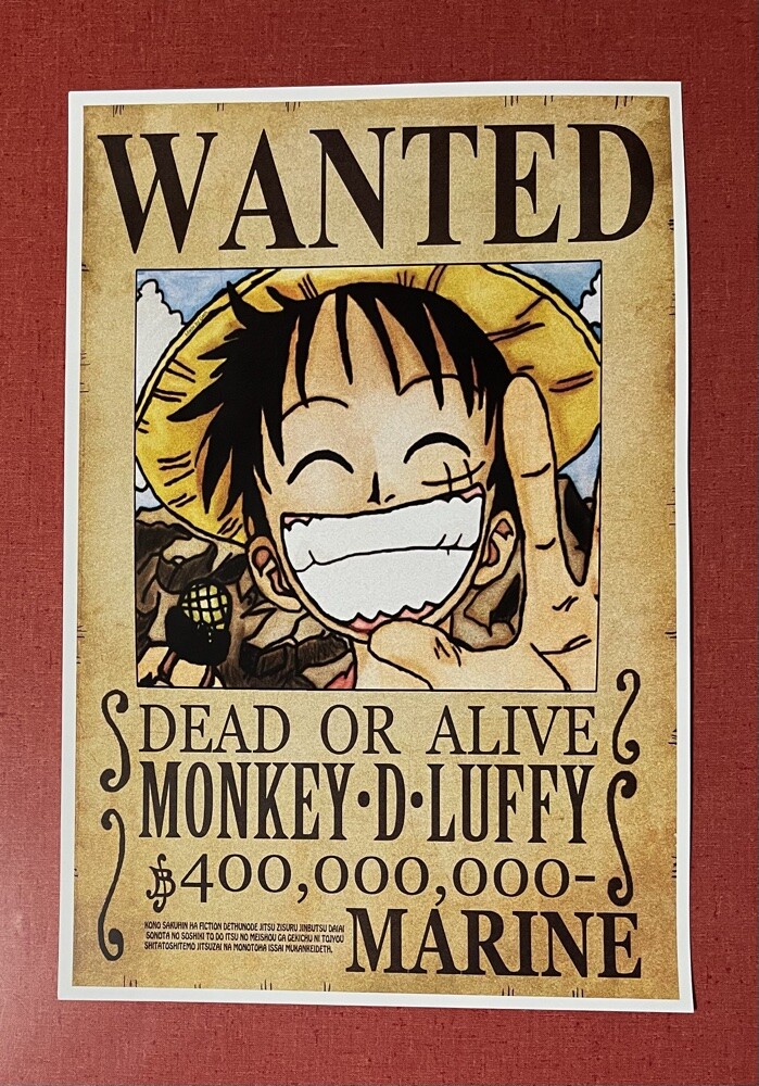 ONE PIECE WANTED - ANIME POSTER 11