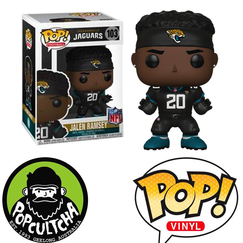 Nfl Football - Jalen Ramsey Jackonsville Jaguars Pop! Vinyl Figure &Quot;New&Quot;