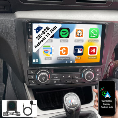 2+32GB Für BMW 1er E81 E82 E87 E88 2004-2011 Android 13 Autoradio Carplay Kamera