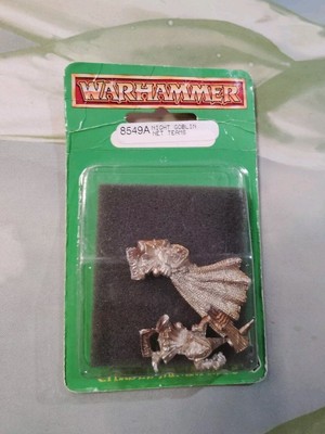 Warhammer Fantasy 8549A Night Goblin Net Teams NIB OOP Metal