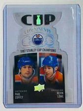  2020-21 Upper Deck Cup Components #CCPCL Paul Coffey / Kevin Lowe Oilers