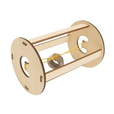 Teachers STEM Self-Returning Wheel DIY Kids Science Kit Educational Toy Ages 8