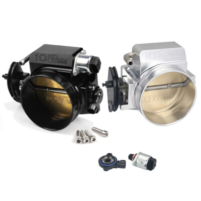 102mm Aluminum 4 Bolt Throttle Body & TPS IAC For GM Gen III LS1 - Foto 2