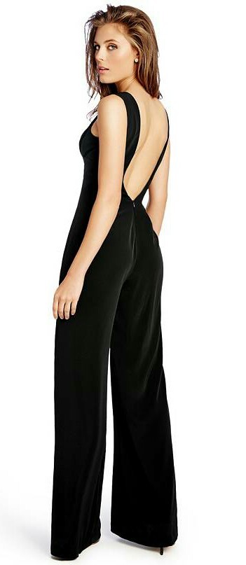 Combinaison GUESS BY MARCIANO RAQUELLE En Maille - Taille 6, Noir Jet, Neuf Avec étiquettes