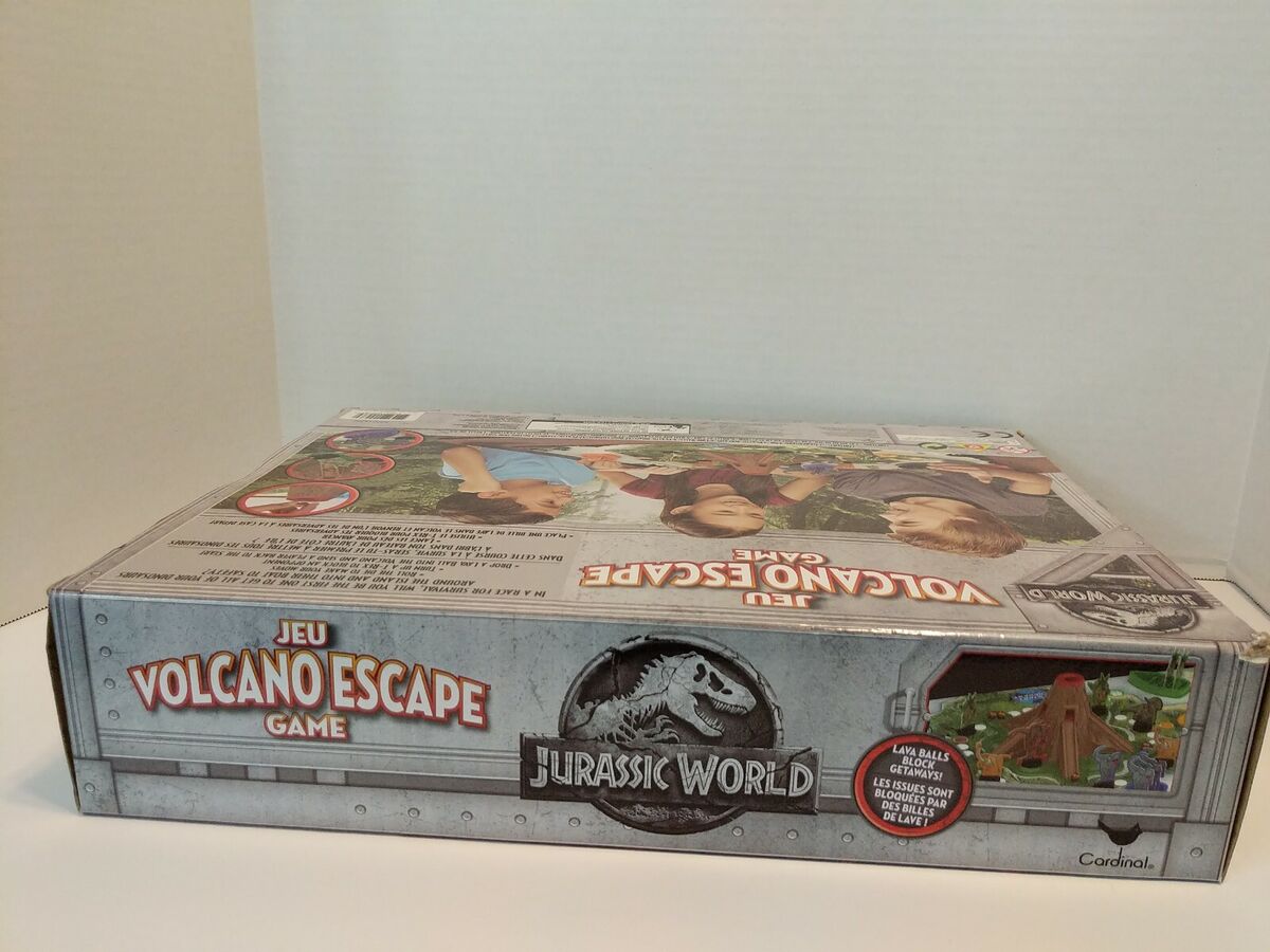 Jurrasic World Jeu Volcano Escape Epic 3D Dinosaur Game Used