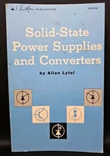 Howard W Sams Solid-State Power Supplies & Converters 20310 VTG 1970 1st Ed 5th