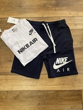 mens nike sweatsuit tracksuit or tshirt and short set