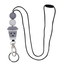 Badge Lanyards Cute Teacher Lanyards for Id Badges and Keys Durable Silicone ...