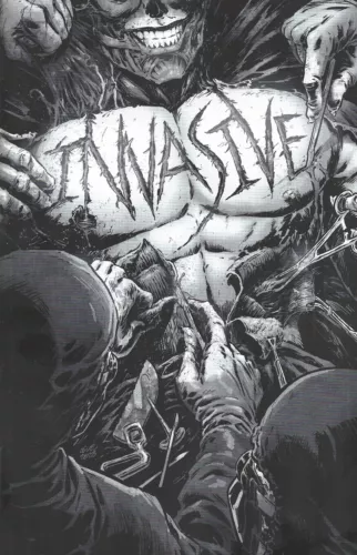 Invasive #1 1:15 Brian Level Variant Cullen Bunn Oni Press 2023